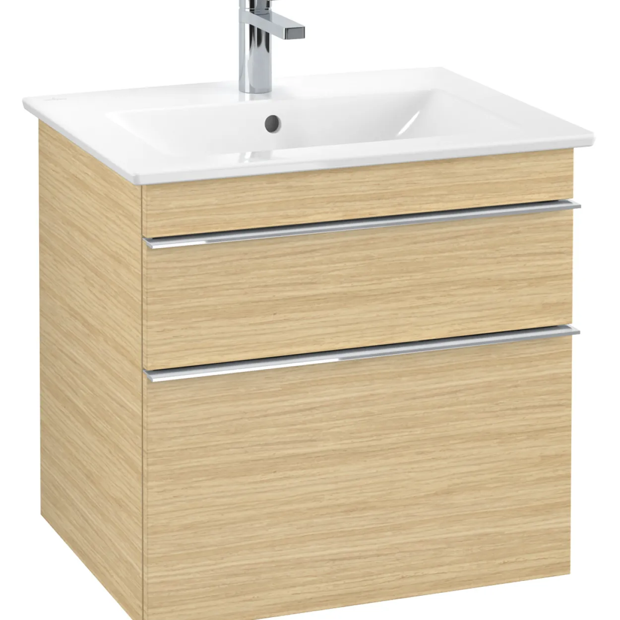 Villeroy & boch venticello servantskap nordisk eik m/2 skuffer, 603 x 590 x 477 mm