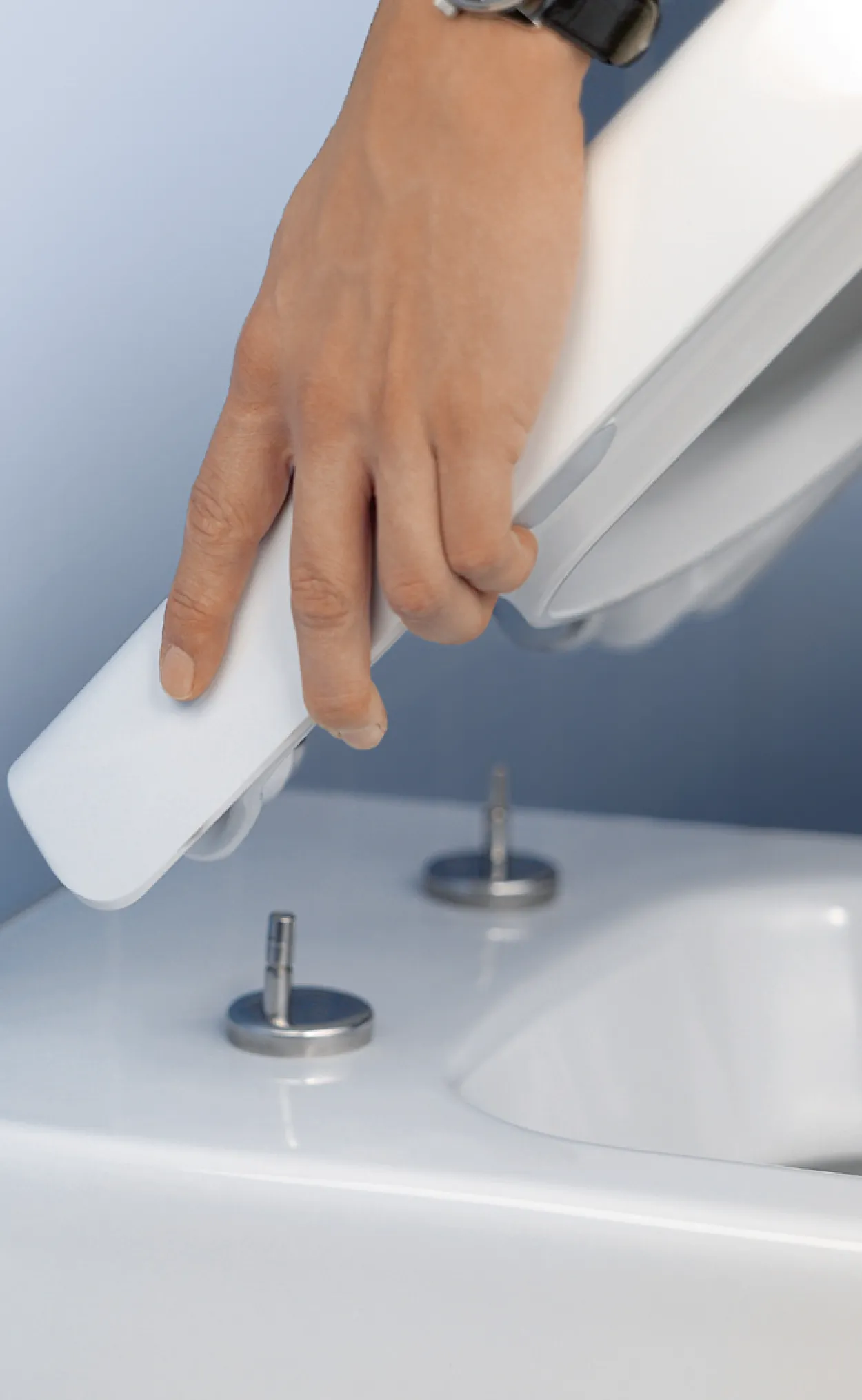 Villeroy & boch venticello slimseat toalettsete m/softclose lift-off og wrapover, hvit alpin