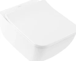 Villeroy & boch venticello slimseat toalettsete m/softclose lift-off og wrapover, hvit alpin