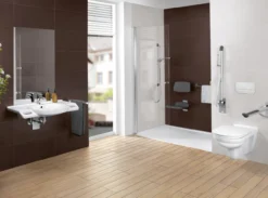 Villeroy & boch vicare veggskål 700x360mm m/åpen spylekant hvit alpin