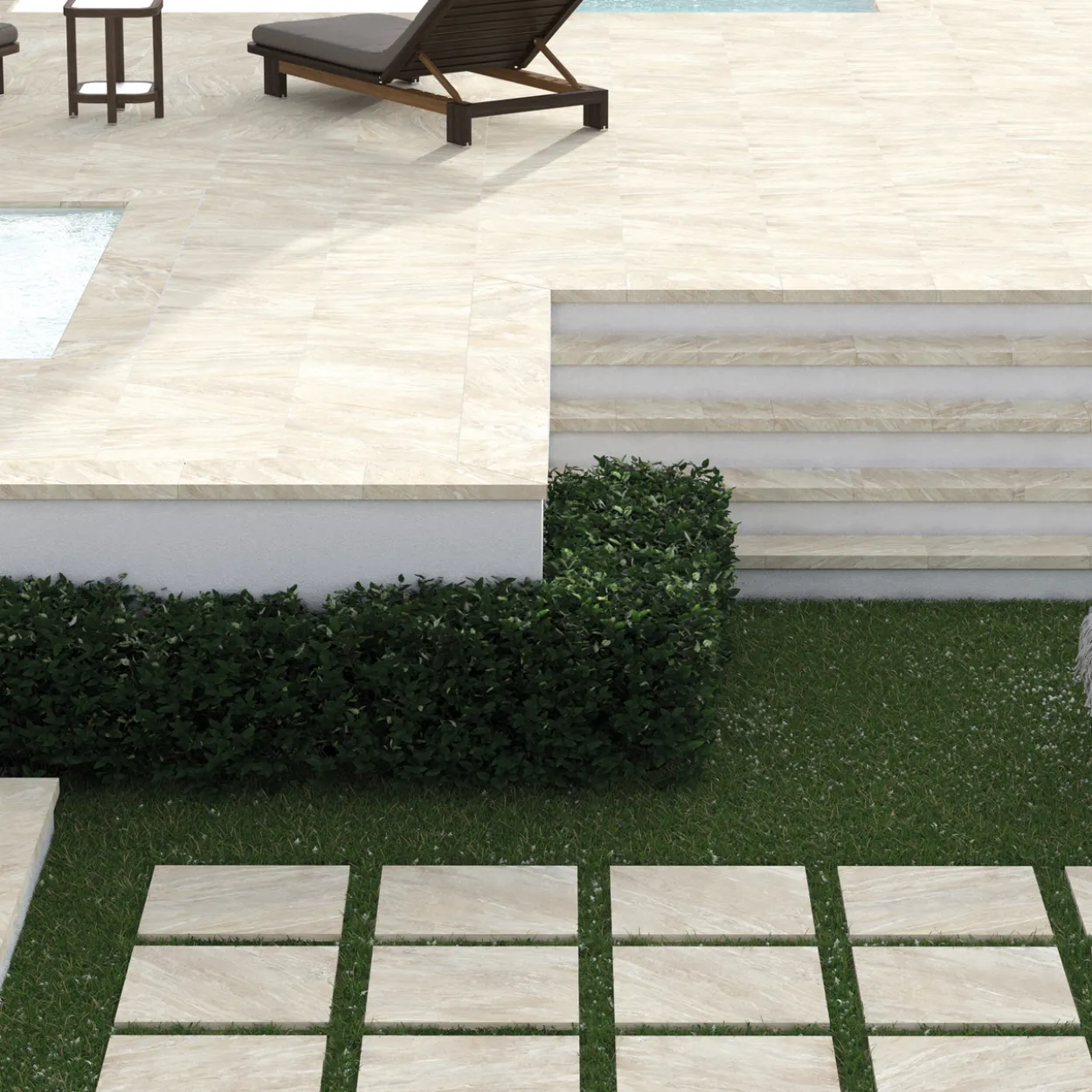 Wals bianco flishelle 60x60 20mm