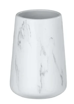 Wenko adrana tannglass marmor hvit